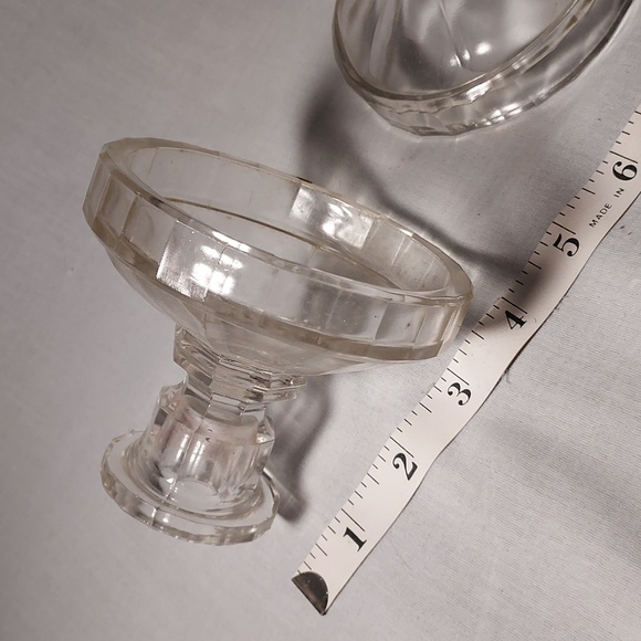 Glass  Candle Holders Round Small - Picture 3 of 6